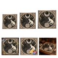 thumbnail image 2 of Tarots Tablecloth Multifunction Divinations Table Cloth Tarot Reading Mat Board Game Oracles Card Pad Tarots Support Mat, 2 of 9