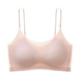 thumbnail image 2 of loopsun for Womens Plus Size Bra,Ladies Traceless Comfortable One-piece No Steel Ring Vest Breathable Gathering Bra Woman Underwear, 2 of 6