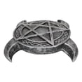thumbnail image 4 of Sacred Moon Triple Goddess Pentagram With Celtic Knotwork Incense Stick Holder, 4 of 7