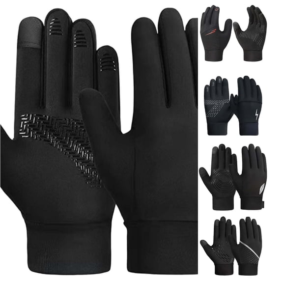 QTSHPN Kids Riding Gloves Children Riding Warm on Touch Screen Outdoor Sports Skiing Full Finger 3 14 Years Fashion Kids Workout Gloves White 3-4 Years