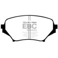 thumbnail image 2 of Ebc Brakes Usa Inc Brake Pads Redstuff Front Mazda Miata 06-15, 2 of 8