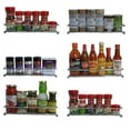 thumbnail image 4 of Premium Presents 6 Pack. Wall Mount Spice Rack Organizer for Cabinet. Spice Shelf. Seasoning Organizer. Pantry Door Organizer. Spice Storage. 12 x 3 x 3 inches Brand, 4 of 4