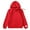 Red, variant on Alvivi Kids Girls Boys Hoodies Long Sleeve Drawstring Pullover Hooded Sweatshirt with Pocket Black 9-10