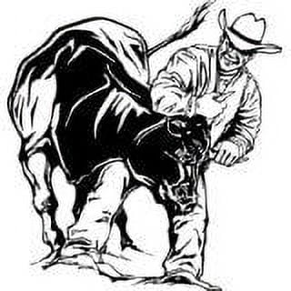 Custom Decals Rodeo Boys Bed Room 20x20