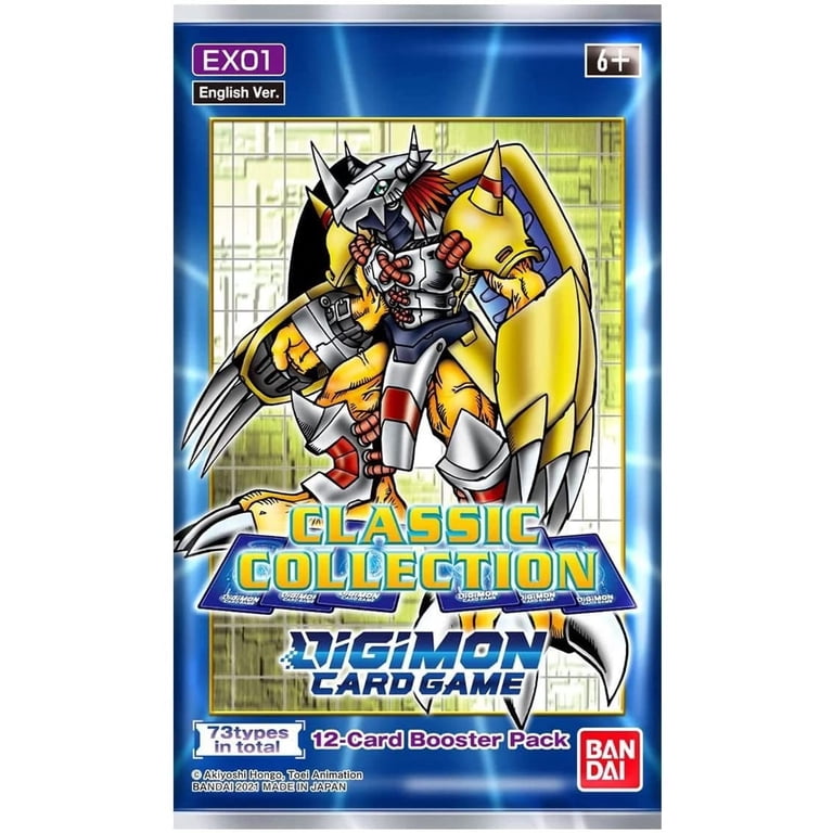 digimon classic collection ex-01 card list Game Box : Toys & Games Banday Digimon TCG: Classic Collection