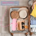 thumbnail image 4 of Hard Carrying Case for  Airstrait Straightener - Pink Travel Storage Bag, 4 of 4