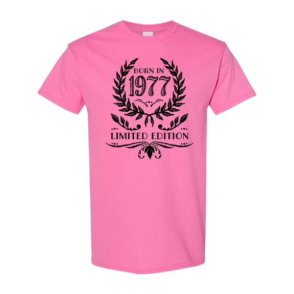 Inktastic Born in 1977 Limited Edition T-Shirt