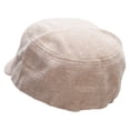 thumbnail image 2 of Icon Two Thumbs Up Wool Fashion Fitted Engineer Cap - Natural OSFM, 2 of 5