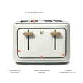 thumbnail image 6 of Beautiful 4-Slice Toaster with Touch-Activated Display, White Icing by Drew Barrymore, 6 of 12