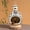 Black, variant on Handmade Ceramic Mini Chimney Incense Burner for Meditation - Versatile Sage Design for Home Decor