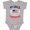 AC-Heather Grey, variant on Inktastic My Uncle is a Firefighter Nephew Boys or Girls Baby Bodysuit