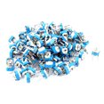 thumbnail image 1 of 100Pcs 10K ohm Resistor Variable de Precisión Vertical para PCB Potenciómetro Azul, 1 of 1