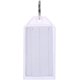 thumbnail image 2 of Paquete de 50 etiquetas de plástico blancas JINMJMXG para llaves con soporte de anilla dividida, 2 of 5