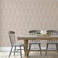 thumbnail image 4 of Tempaper x She She Queen Emma Pink Peel and Stick Wallpaper, 20.5" x 16.5', 4 of 6