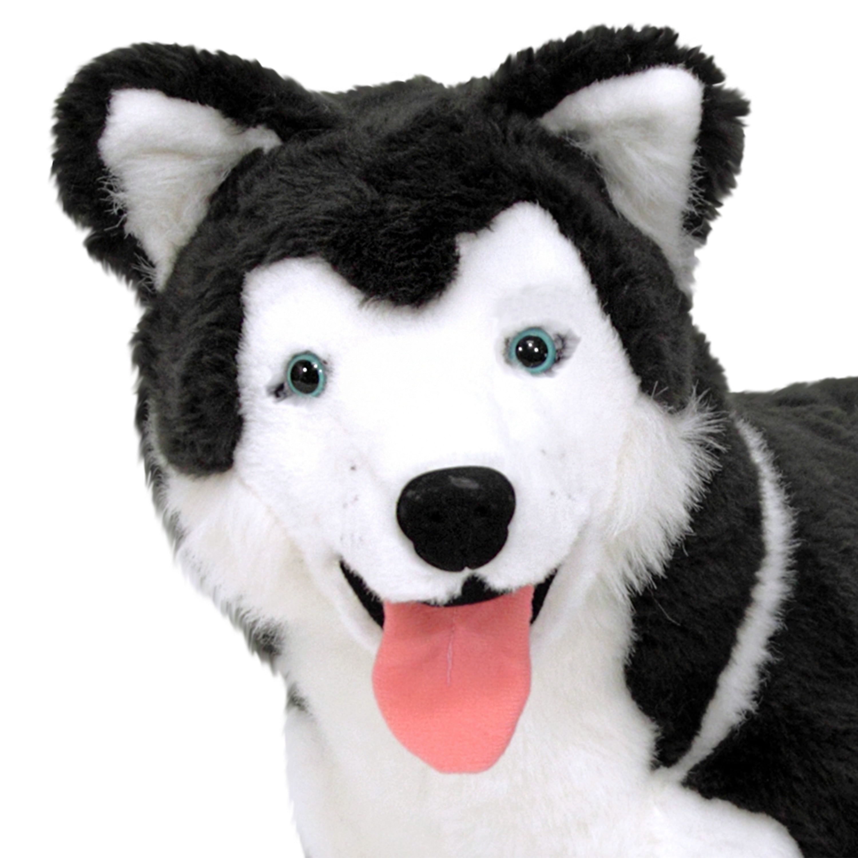 My Twin Pets Husky Dog Plush Toy Lifelike Soft and Cuddly -  in 2023
