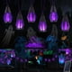 thumbnail image 1 of Cadena de luces solares Jnaurb de 21 pies con 10 bombillas parpadeantes, 1 of 7