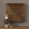 thumbnail image 2 of Uttermost Blaise Contemporary Iron Wall Panel in Antique Bronze, 2 of 5