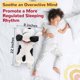 thumbnail image 5 of Peluche pesado, perro meowtastic negro y blanco, 2 kg, 5 of 7