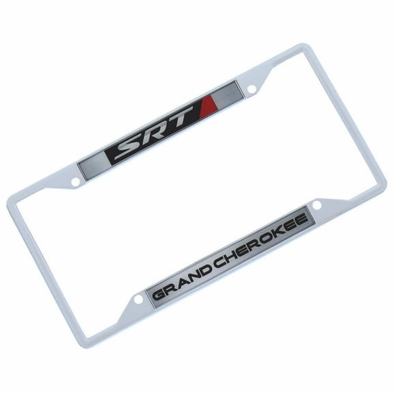 Jeep SRT Grand Cherokee License Plate Frame (Chrome)