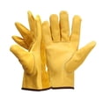 thumbnail image 2 of Guantes de cuero para jardinería, guantes de jardín para trabajo a prueba de espinas y cortes, 2 of 5