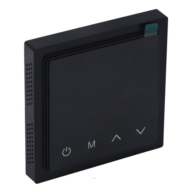 Smart Thermostat, LED Display 16A AC85V 250V Temperature Controller, Electric Underfloor Heating Thermostat with Child Lock Mode, for Home Hotel
