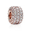 6mm rose gold spacer beads