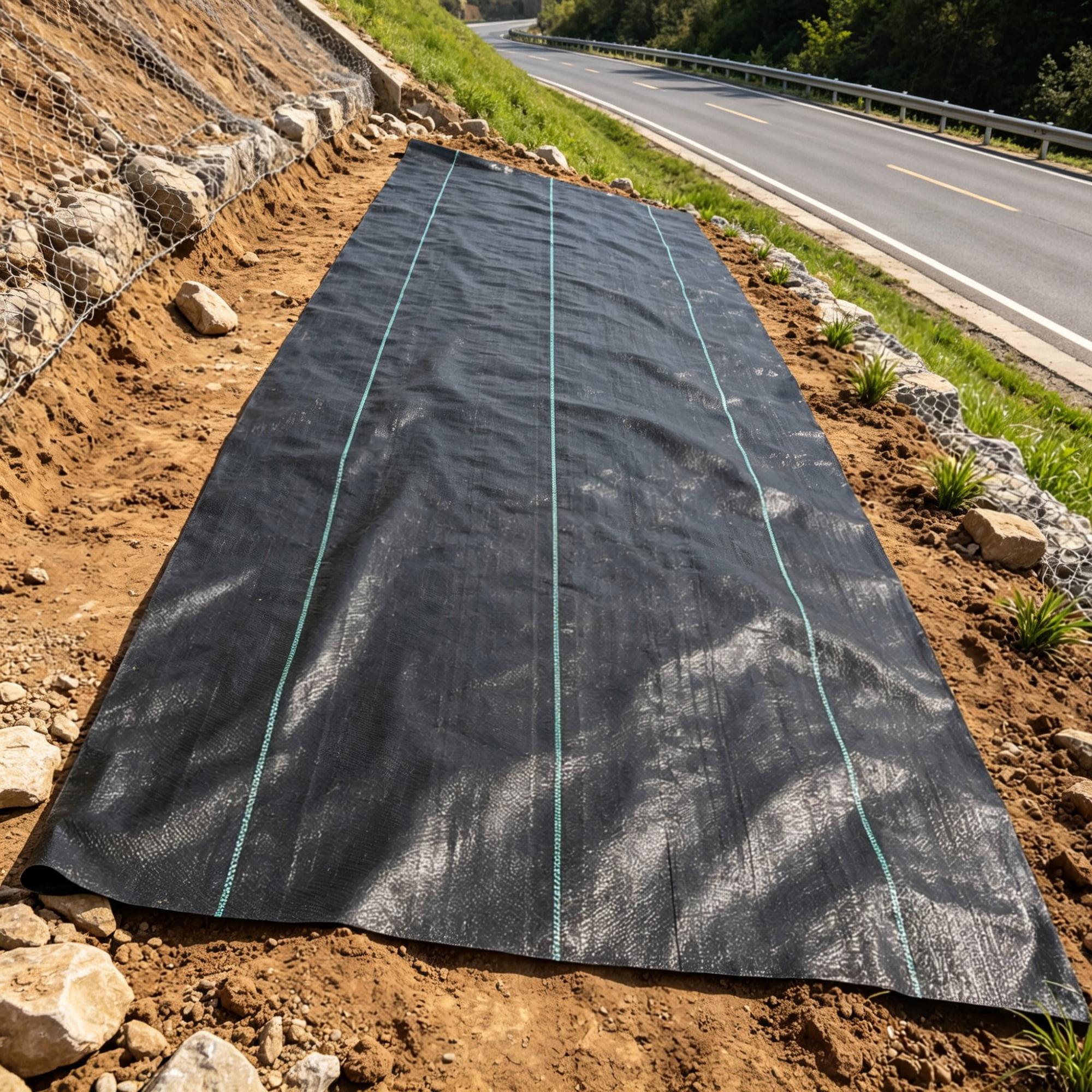 Weed Barrier Landscape Fabric, High Permeability Weed Mat for Garden & Driveway, 4FT x 300FT