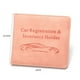 thumbnail image 3 of Accesorios Para Coches Recambios De Automóvil Productos Car Registration And Insurance Holder Premium Leather Car Registration & Insurance Card Holder Shut - For Documents, Cards, License, 3 of 7