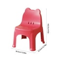 thumbnail image 5 of YOTQUSKI Small Stool Chair, Stool Chair with Back, Lightweight & Durable Mini Plastic Stool for Office, Kitchen, Living Room, Multipurpose Use, 5 of 5