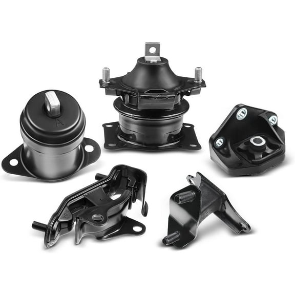 A-Premium 5PCS Engine Motor Mount and Transmission Mount Set Compatible with Honda Accord 2003 2004 2005 2006 2007 V6 3.0L