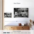 thumbnail image 4 of Elephant Stock Old Chevrolet Gas Station Wall Art - Horizontal Canvas Wall Art - Living Room Wall Decor - Transportation Canvas - Black And Gray Decor By Philippe Hugonnard - 12" x 8", 4 of 8