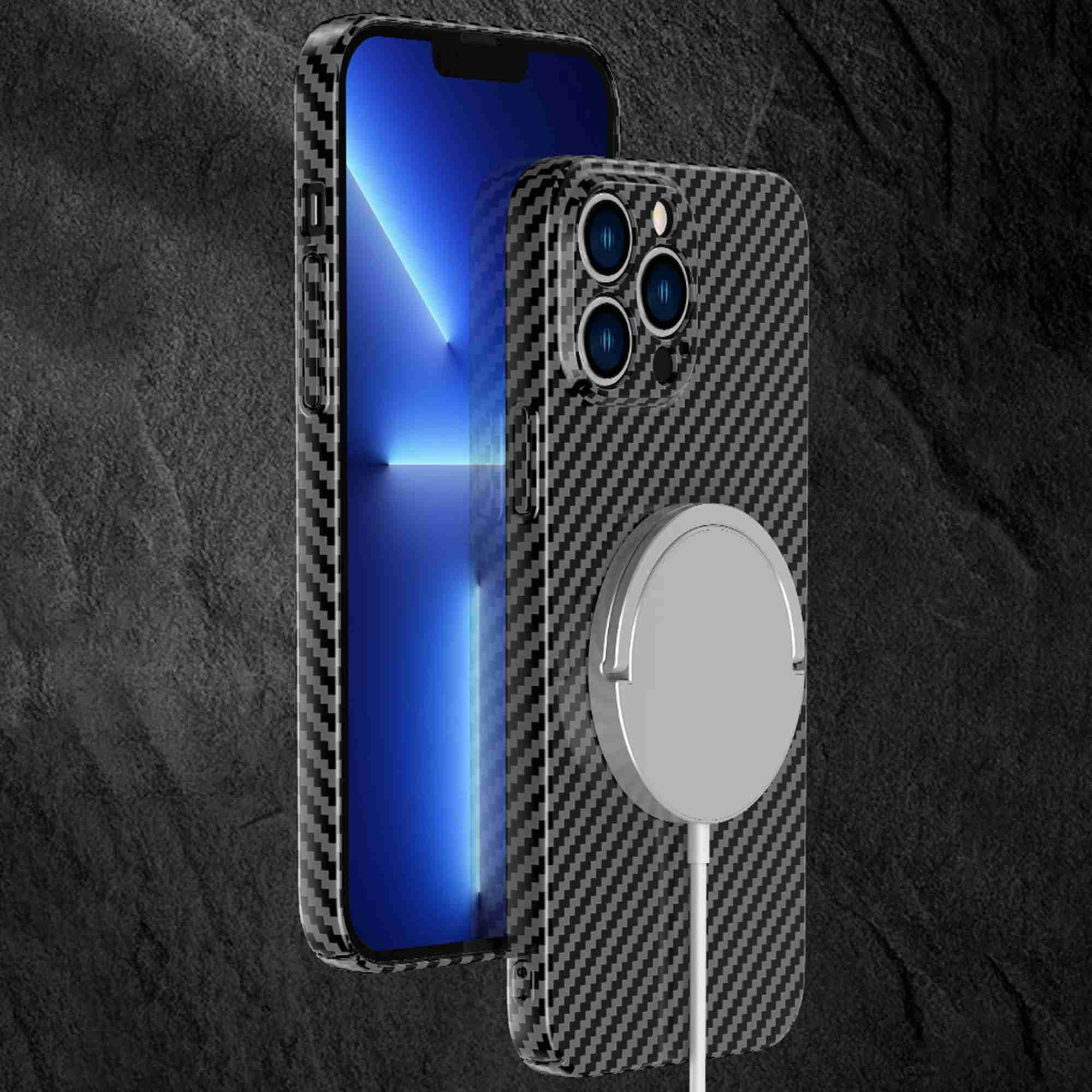 MIDOS Tpu Back Cover Ring Logo Cut For Magsafe Compatible For Iphone 11  Lens Protection Chrome Back Cover For Iphone 11 (Black) : :  Electronics