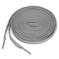 thumbnail image 1 of 5 Pares De Cordones Para Zapatillas De Deporte Alta Durabilidad Atléticos Plana Unisexo Gris Claro 130 cm/51, 1 of 4
