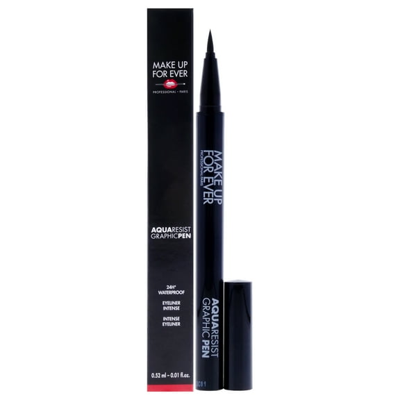 Make Up For Ever Aqua Resist Graphic Pen 24H Waterproof - 1 Black , 0.01 oz Eyeliner