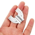 thumbnail image 3 of SWETRACE 4Pcs Aluminum Alloy Drum Claw Hook for Bass Drum Hardware Silver 1.4x1.2x0.4in, 3 of 8