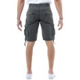 thumbnail image 2 of X RAY JEANS Men's 12.5" Inseam Cargo Shorts, Grey, 30, 2 of 6