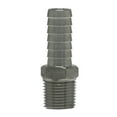 thumbnail image 2 of 304 Stainless Steel Male Adapter, 1" MPT x 1" Barb, 2 of 6