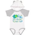 thumbnail image 3 of Inktastic My Cousin Loves Me Cute Elephants Boys or Girls Baby Bodysuit, 3 of 5