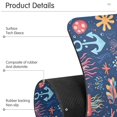 thumbnail image 4 of Yayeee Faucet Mat for Kitchen Sink 14.7" Diatomite Long Splash Guard Pad, Pink Jellyfish, 4 of 7