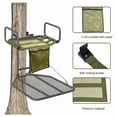 thumbnail image 4 of Universal Tree Stand Seat Replacement with Pocket, Replacement Treestand Seat with Adjustable Strap Hunting, 4 of 6