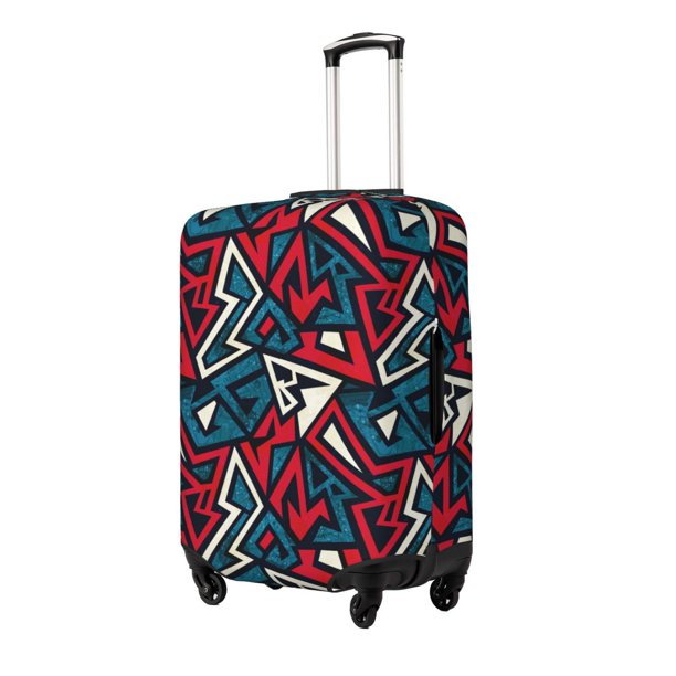 Fotbe Geometric Elements Funda Protectora para Equipaje, Antirrayones y Resistente a la Suciedad, Compatible con Maletas de 18 a 32 Pulgadas-Large