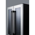 thumbnail image 4 of ADA compliant built-in or freestanding dual zone wine/beverage center with French door swing, seamless stainless steel trimmed glass doors, and stainless steel cabinet, 4 of 5