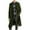 Olive Green, variant on Wyobmus Men's Faux Wool Pea Coat Fashion Notch Lapel Long Jacket Double Breasted Classic Winter Overcoat Olive Green