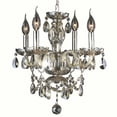 thumbnail image 3 of Worldwide Lighting Provence 4-Light Crystal Chandelier, 3 of 7