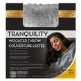 thumbnail image 1 of Tranquility Faux Fur Weighted Blanket with Washable Cover 10lbs, 1 of 5