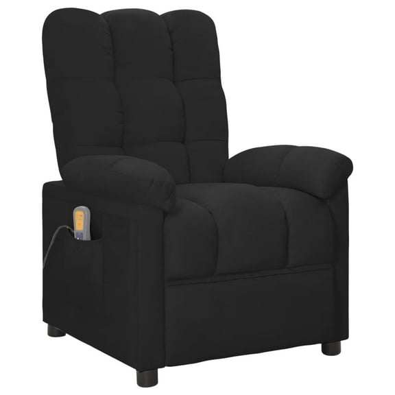 vidaXL Massage Recliner Electric Massaging Recliner Chair for Elderly Fabric