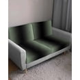 thumbnail image 3 of Sage Green Black Ombre Couch Cushion Covers Stretch, Washable Sofa Seat Covers Individual Seat Cushion Sofa Slipcovers Gradient Contemporary Abstract Art Couch Cover Furniture Protector S-2PCS, 3 of 7