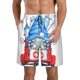 thumbnail image 1 of Balery Medicine Gnome Truck Red Traje de Baño Estilo Hawaiano para Hombre, Shorts de Secado Rápido con Bolsillos-Small, 1 of 6