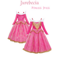 thumbnail image 6 of Jurebecia Girls Princess Dress up Fancy Halloween Costume Birthday Party Cosplay for Kids Ball Gown Evening Casual Outfits Dresses with Accessories, 6 of 8