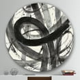 thumbnail image 3 of Designart 'rouleau Minimaliste III' Art Mural Géométrique en Métal, 3 of 3